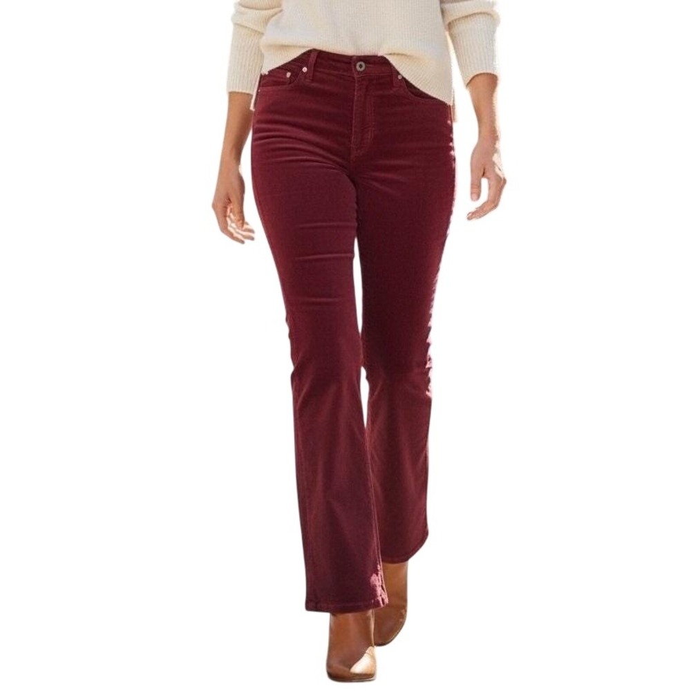 AG Adriano Goldschmied The Jodi Crop Corduroys Size 31